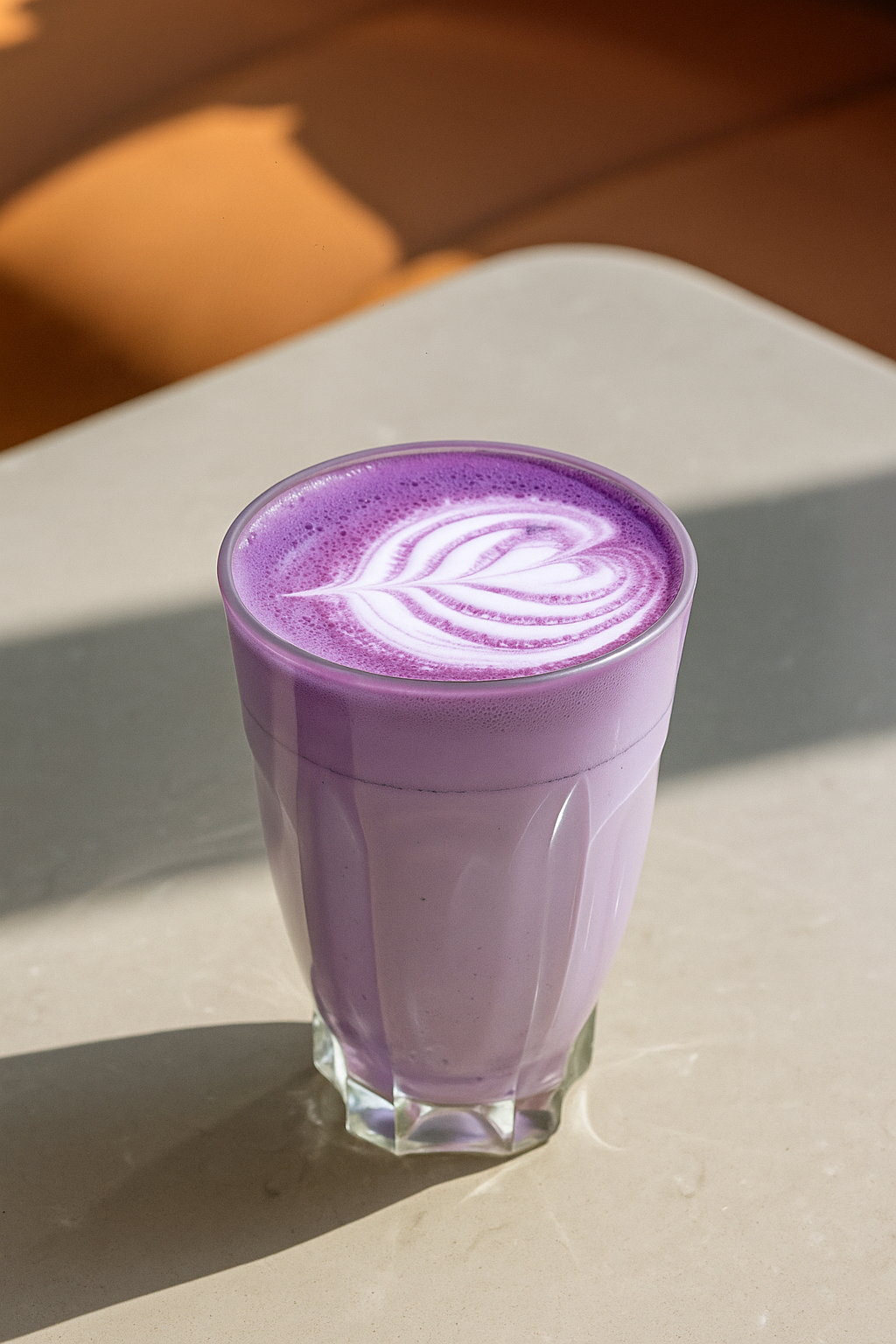 Photo of our Ube Latte
